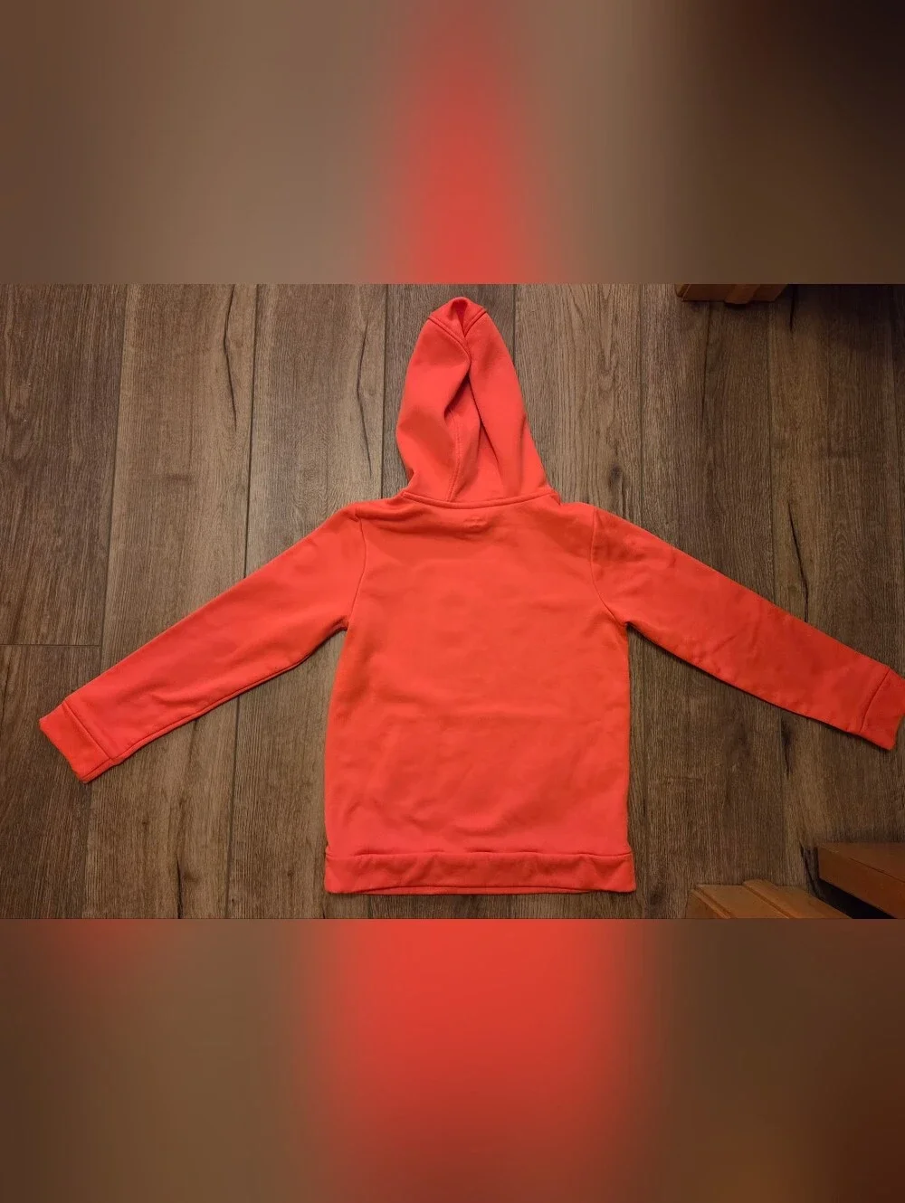 Under Armour Bright Neon Pink Hoodie with Black Logo